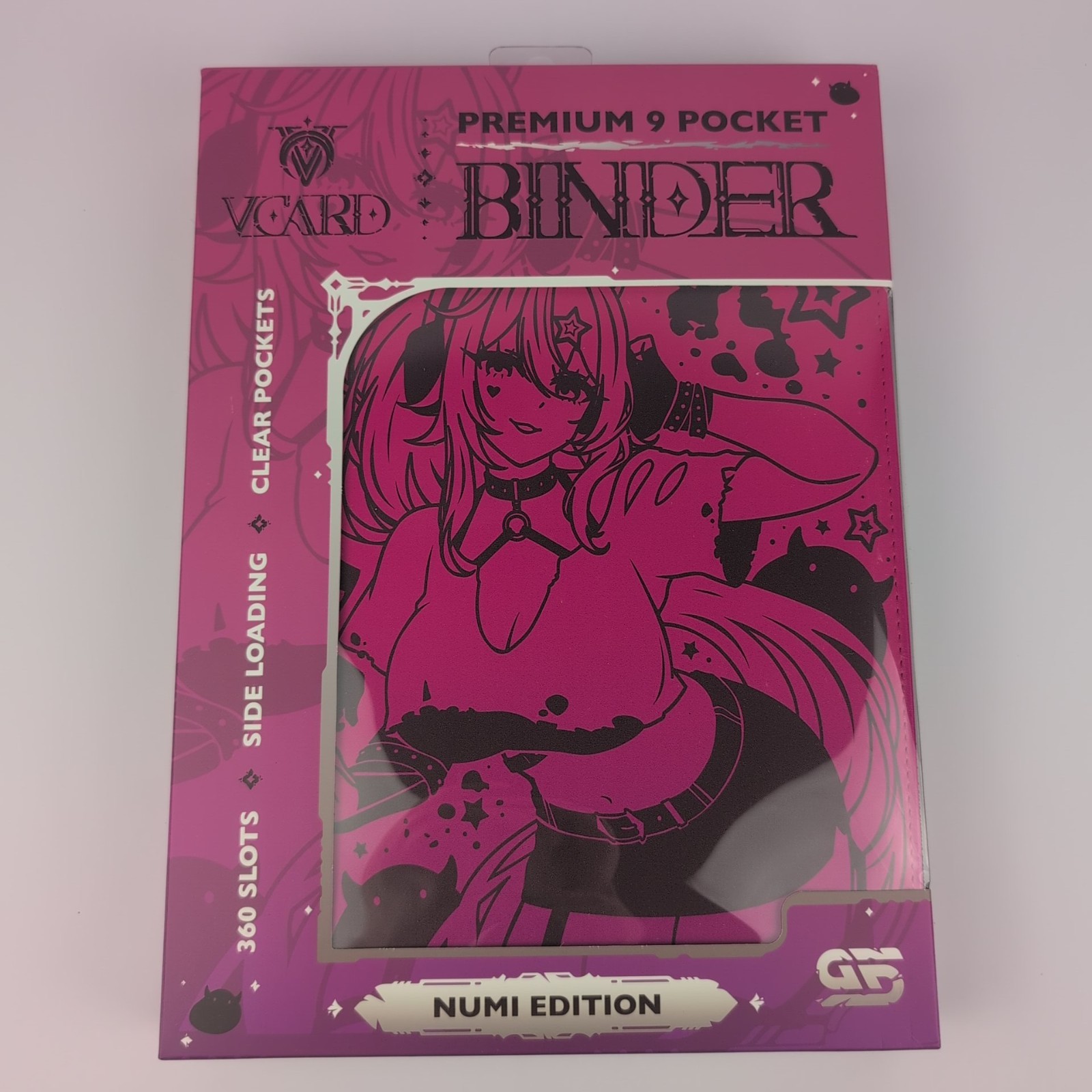 Gamersupps VCard Numi Edition Premium 9 Pocket No Ring Binder Holds 360 Cards