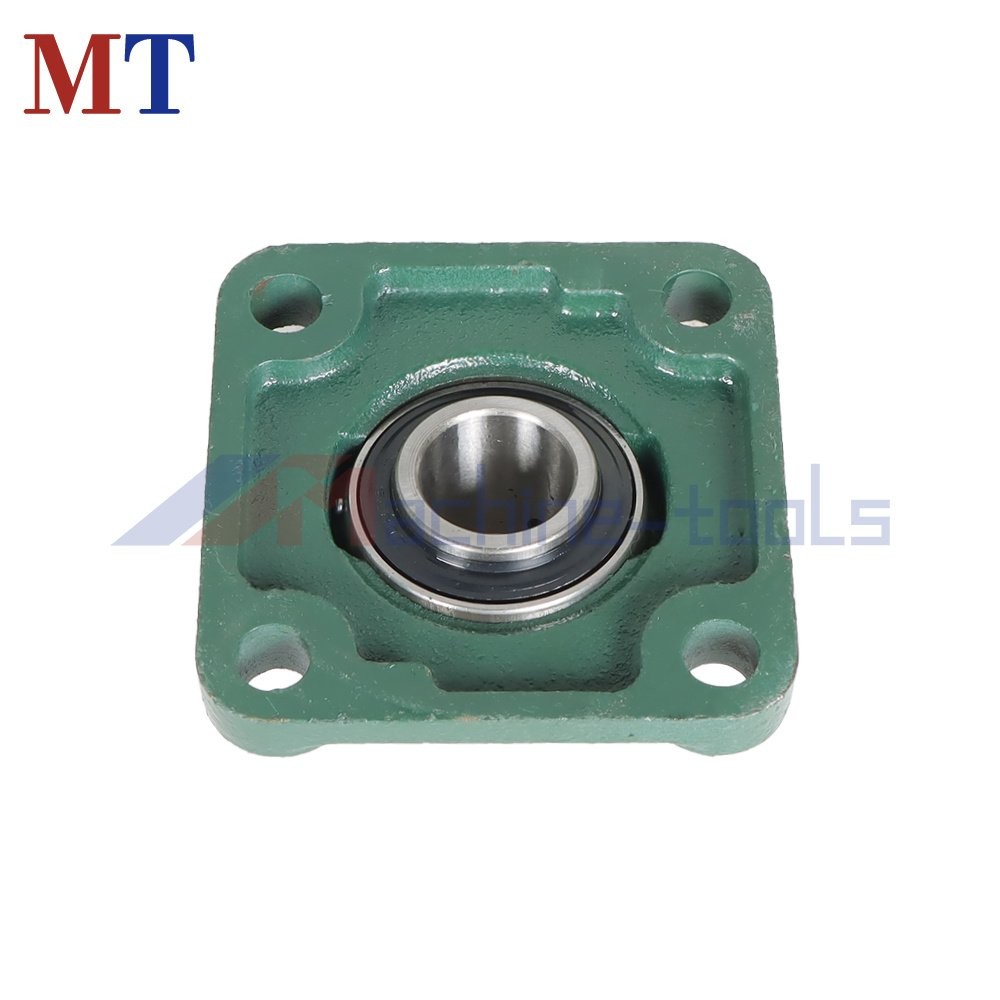 10 Pack UCF205-16 Pillow Block Flange Bearing 1" Bore 4 Bolt Solid Base