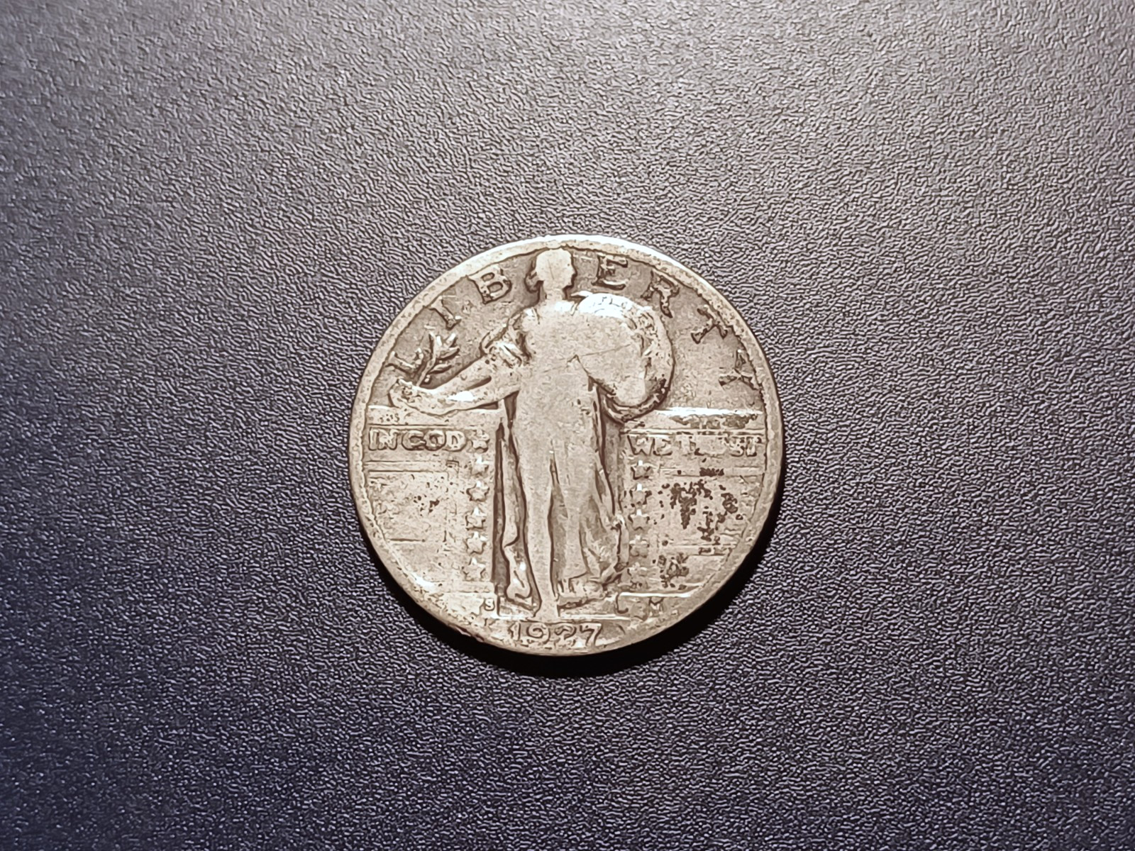 1927-S Standing Liberty Quarter