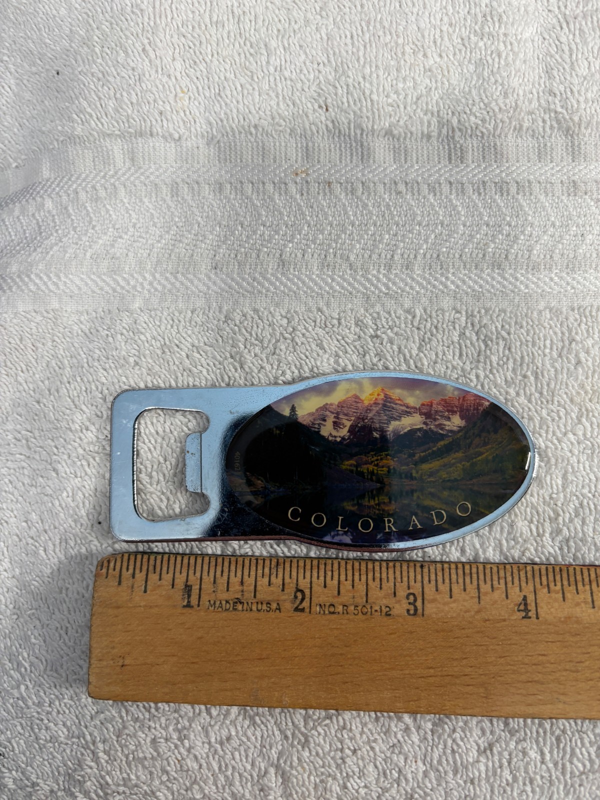 COLORADO BOTTLE OPENER MAGNETIC - USED
