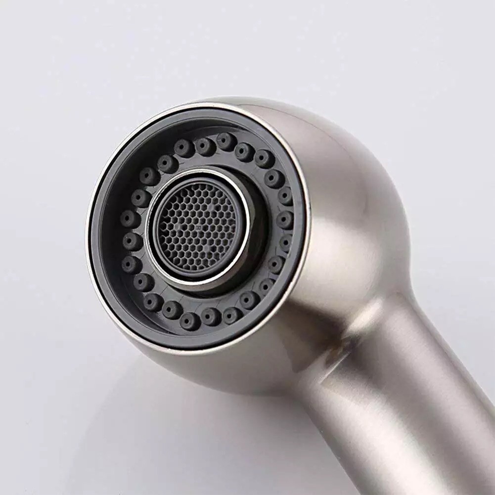 Kitchen Replacement Sprayer, Pull Out Spray Head for Kitchen Nickel Brushed