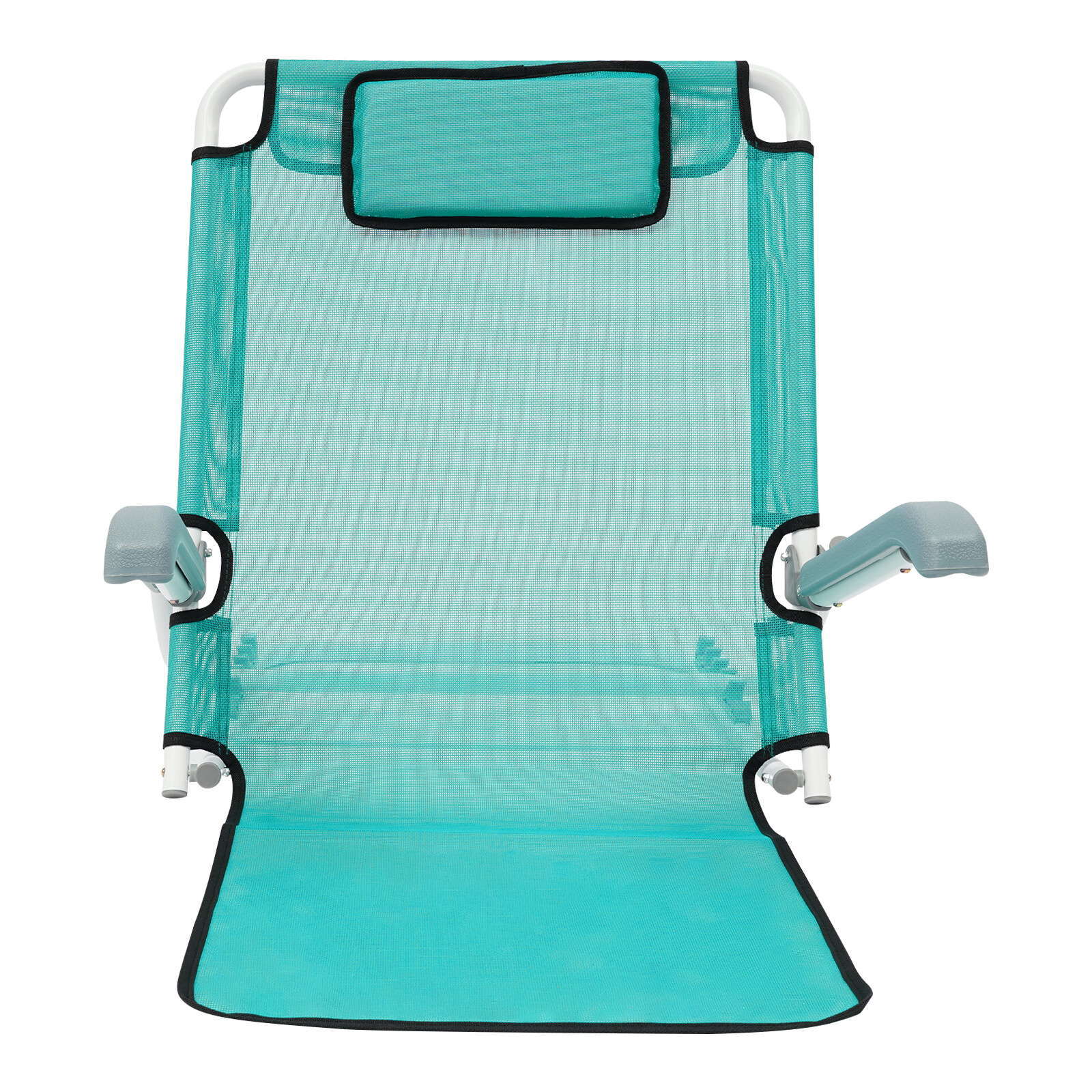 Lifting Bed Backrest Portable Folding 20~75° Backrest Sit up Back Rest Armrest