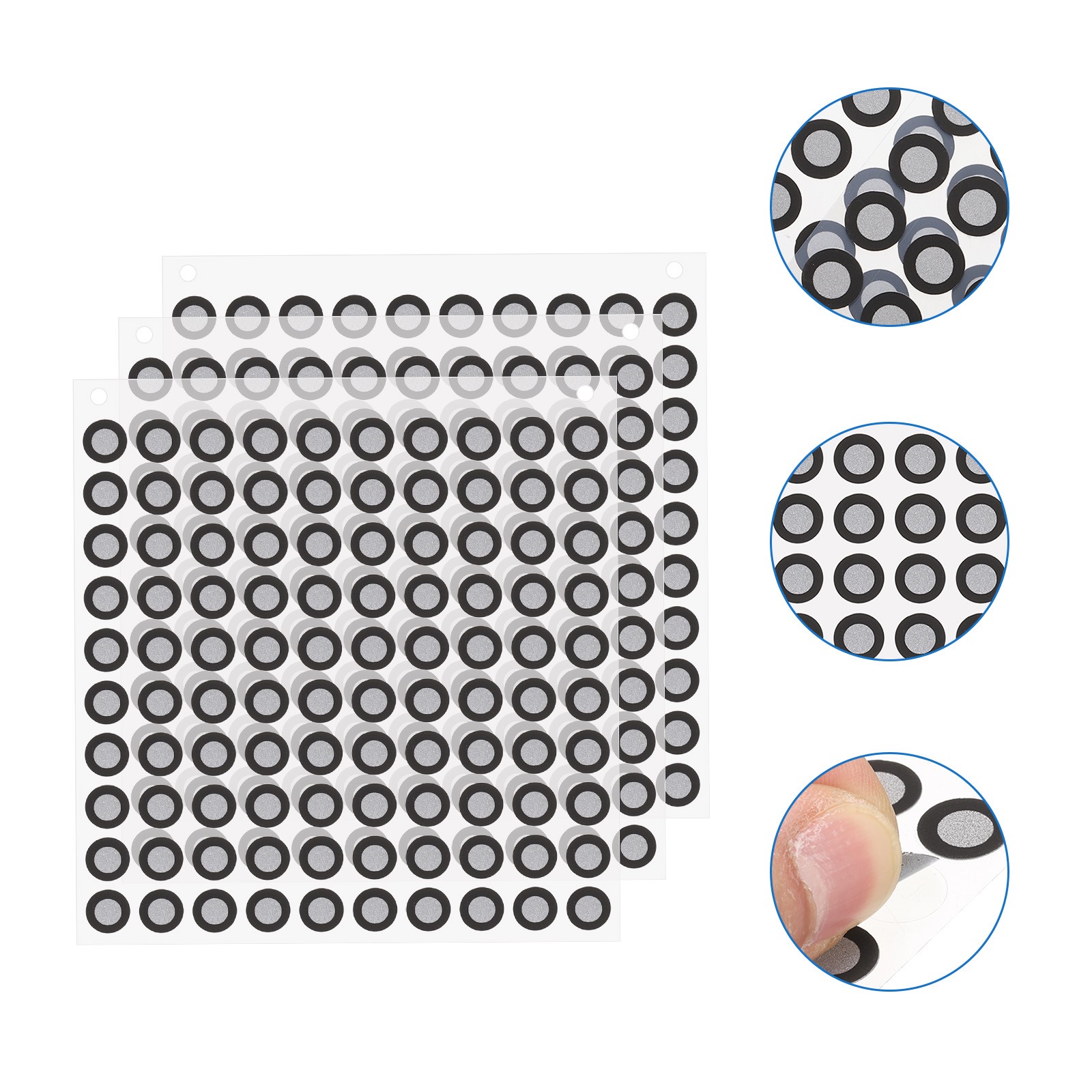 1500Pcs 3D Scanner Markers 6mm for 3D Scanner, 3D Tracking Dots