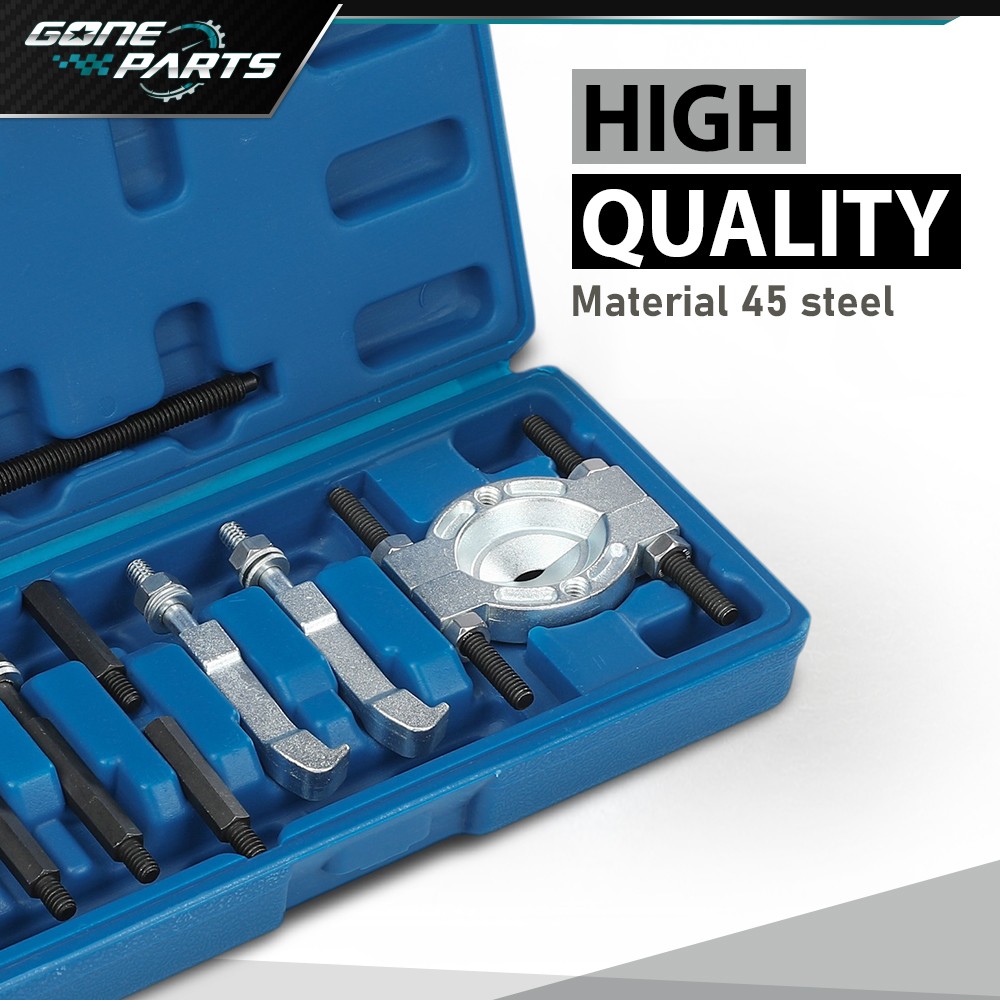 9-Piece Bearing Separator and Puller Set | Heavy Duty Bearing Splitter Puller