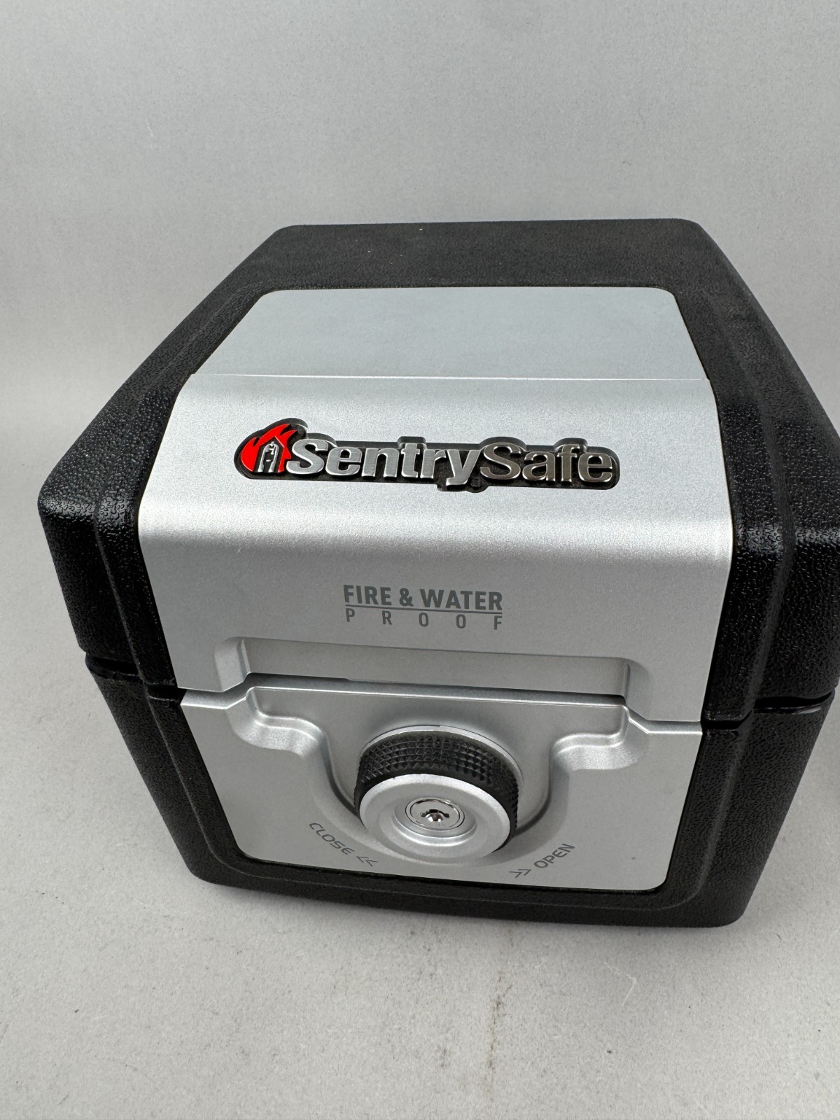 SentrySafe QA0110 Fire-Safe Waterproof CD/DVD Media Storage Box - WITHOUT KEYS