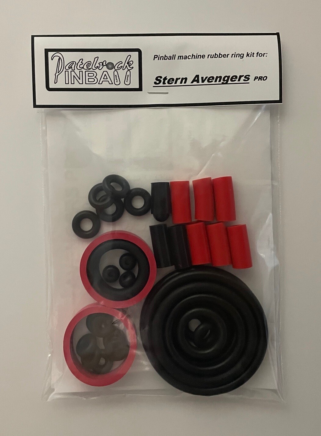 Stern The Avengers PRO Pinball Machine Rubber Ring Kit