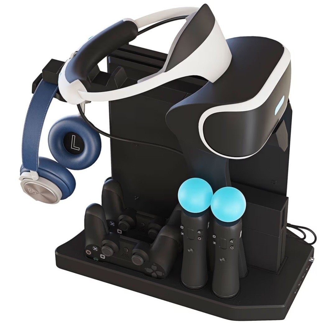 SKYWIN Multifunction Stand For PS4/OS4 Pro/ PS4 Slim/ PS VR Model SVR-717