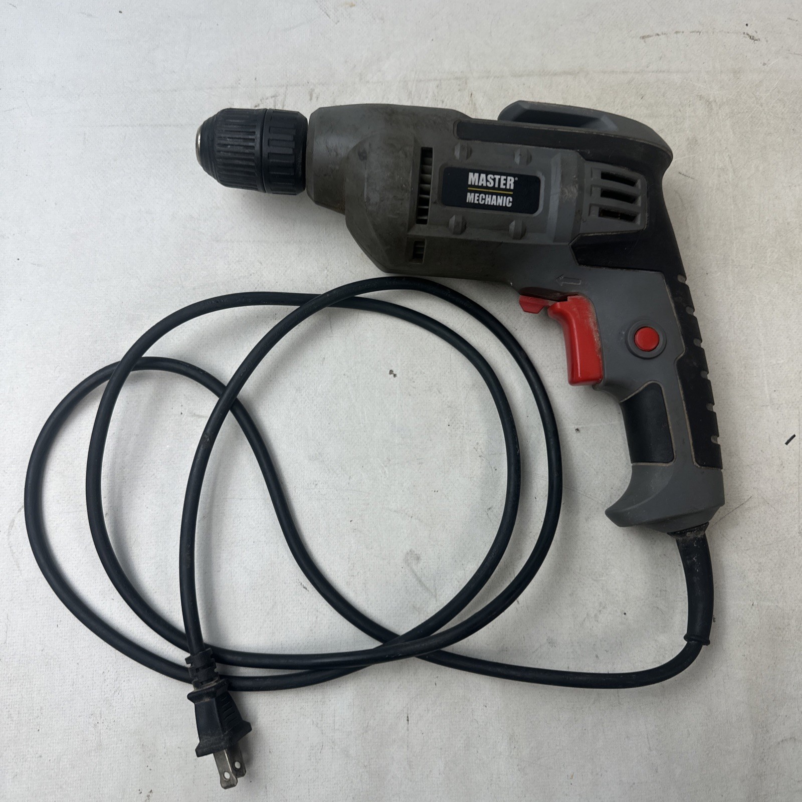 Master Mechanic 3/8” Corded Drill Electric Corded Power Tool 134464 Works