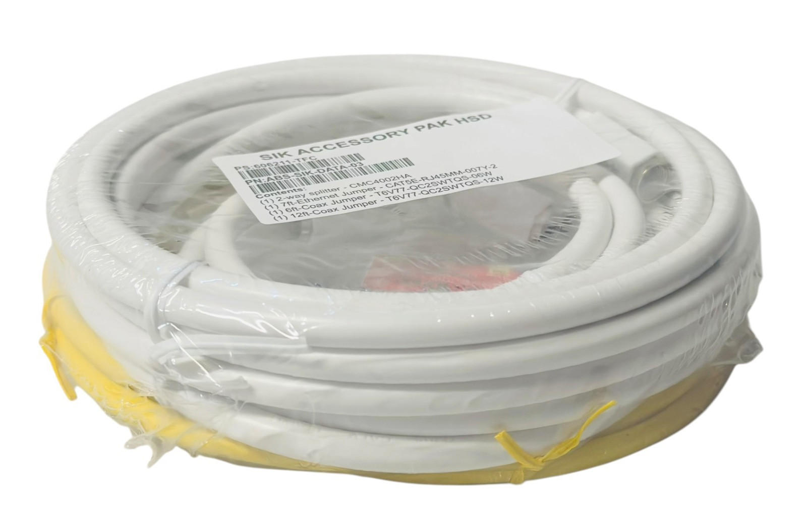 SIK Accessory Pak HSD ABS-SIK-DATA-03 Coax Ethernet Cable Splitter Kit New