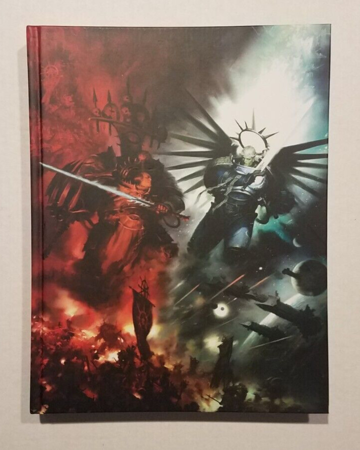 Warhammer 40K Hardcover 9th Edition Core Rule Book - Indomitus Limited Edition