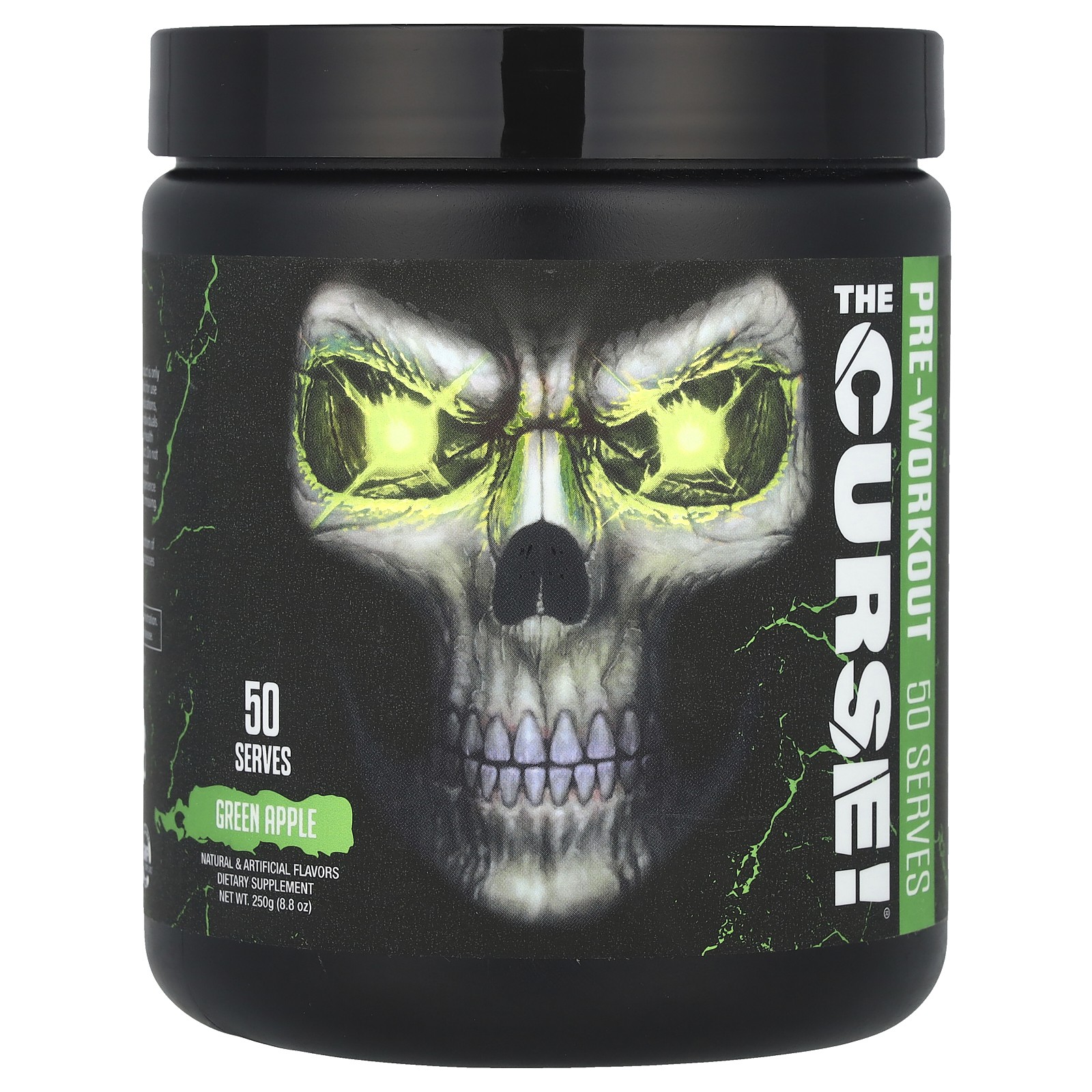 The Curse!®, Pre-Workout, Green Apple, 8.8 oz (250 g)