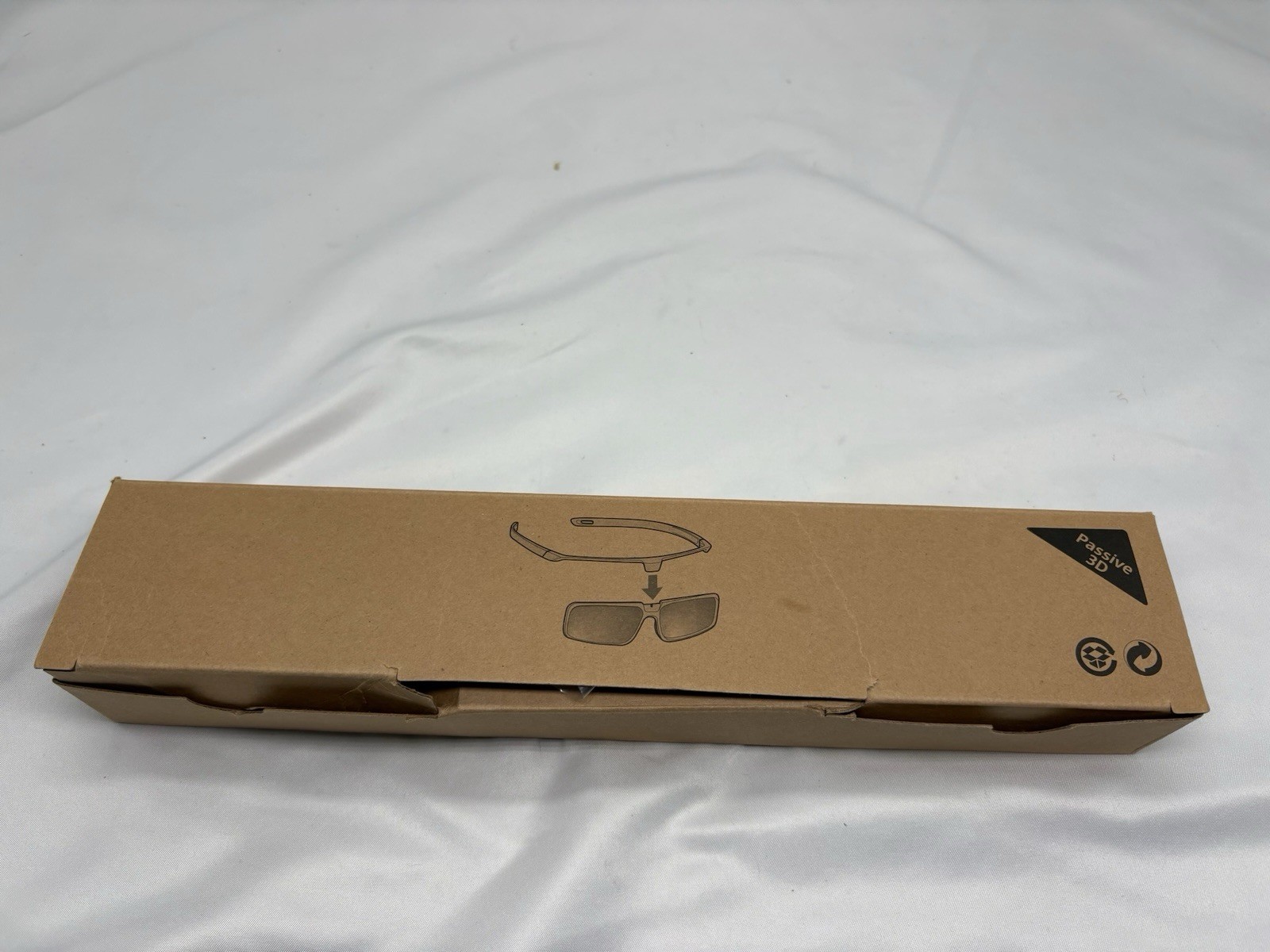 4 Pairs Theater Passive 3D Glasses Digital Video Device - Black