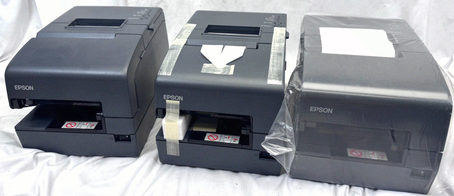Unused - Epson TM-H6000IV Thermal POS Receipt Printer M253A with Power Cable!