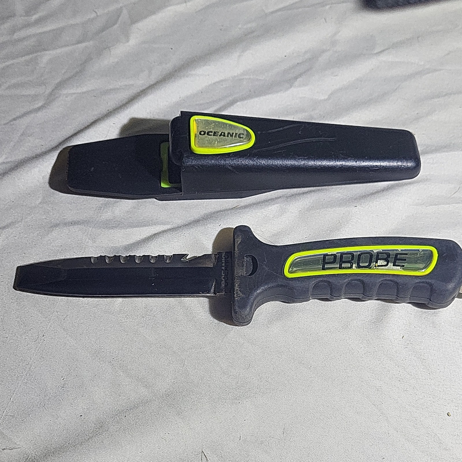 SeaQuest Infinity BCD Medium with Oceanic Probe 420 Stainless Dive Knife