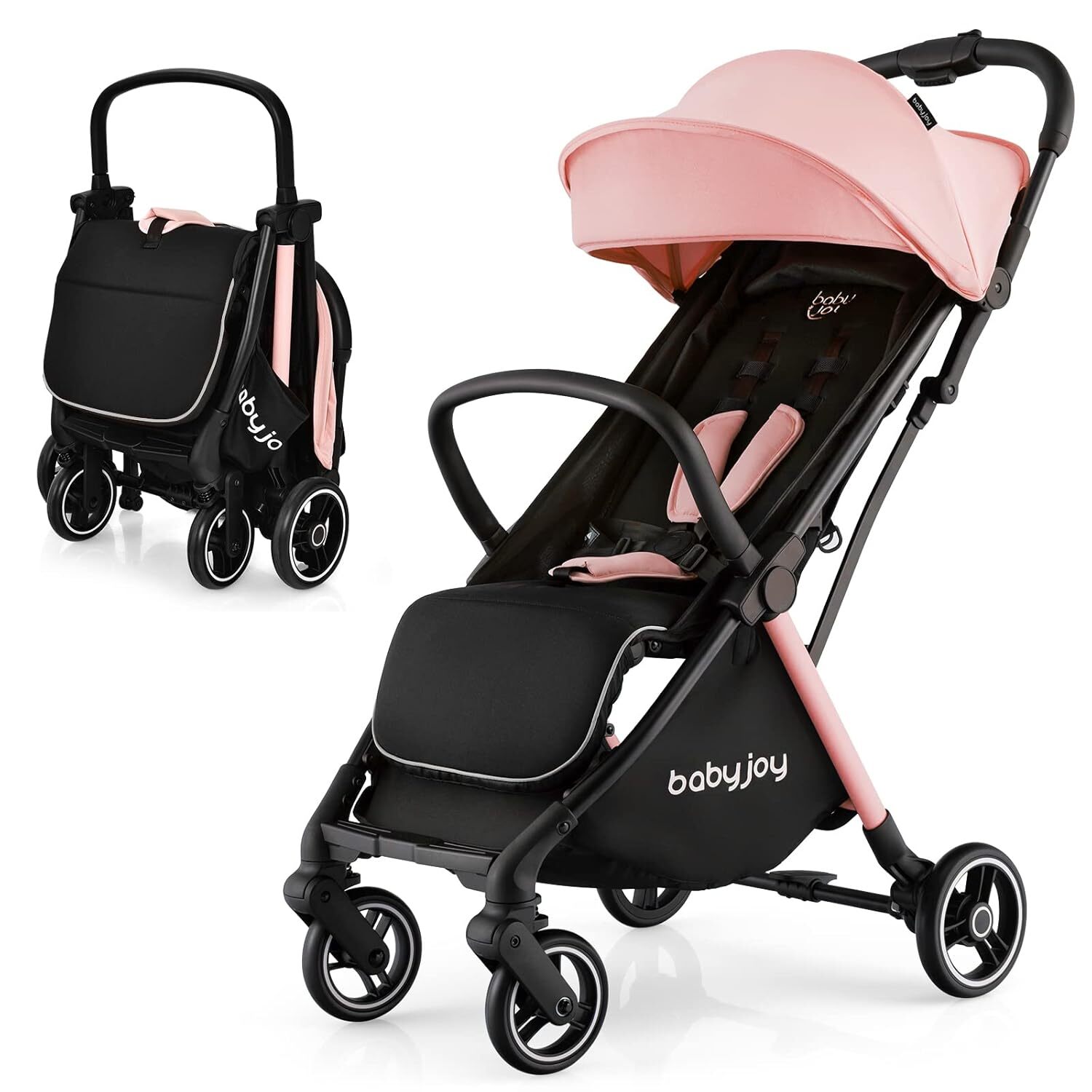 BABY JOY Lightweight Baby Stroller, Compact Travel Stroller