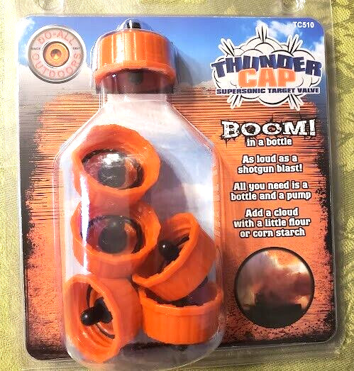 Do-All Outdoors TC510 Thunder Cap, Orange Boom!  Target Shooting Fun!