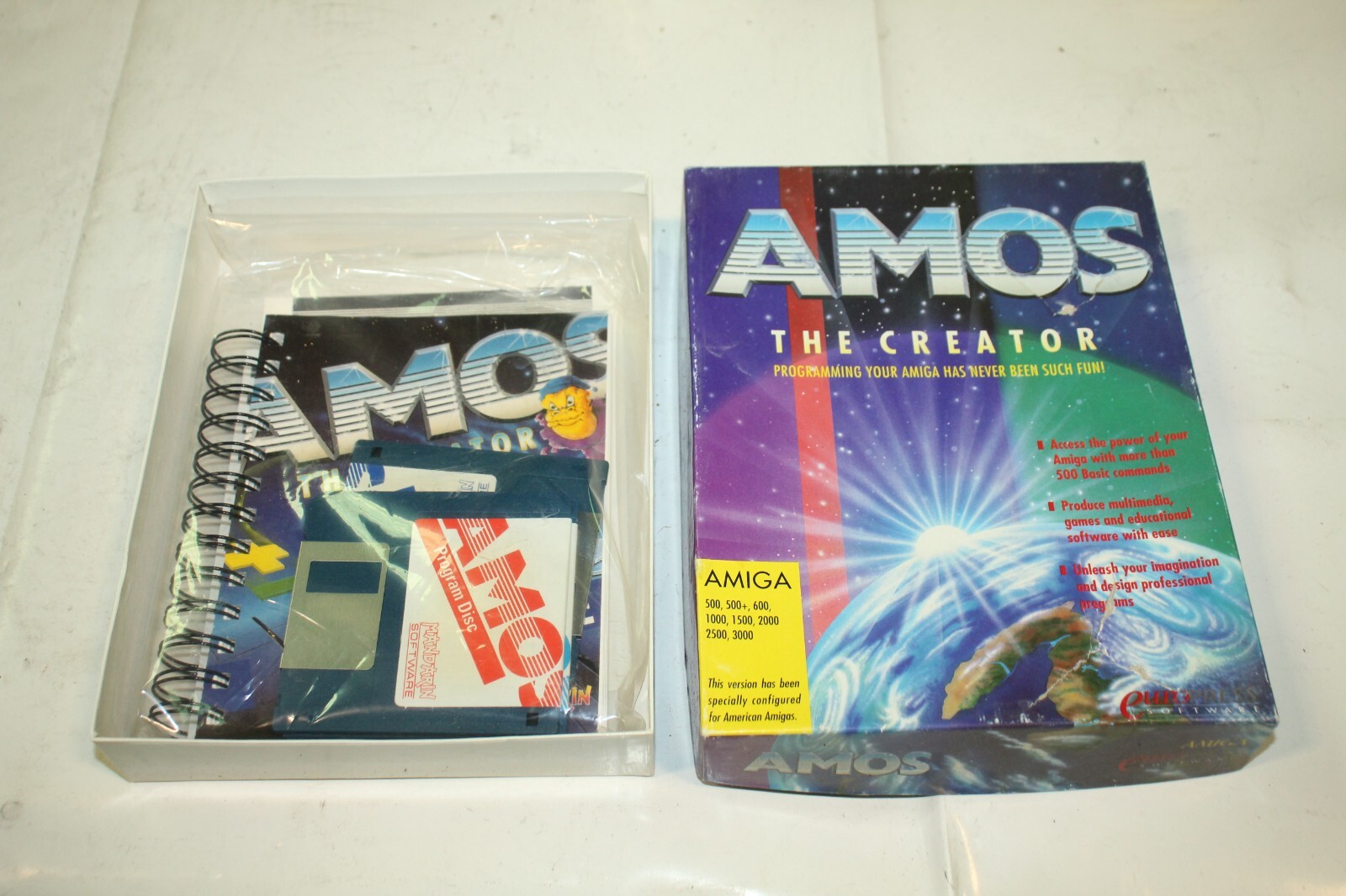 Amos The Creator Amiga Computer Game