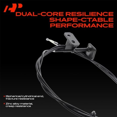 Front Hood Latch Release Cable with Handle Compatible with Honda 1996-2000
