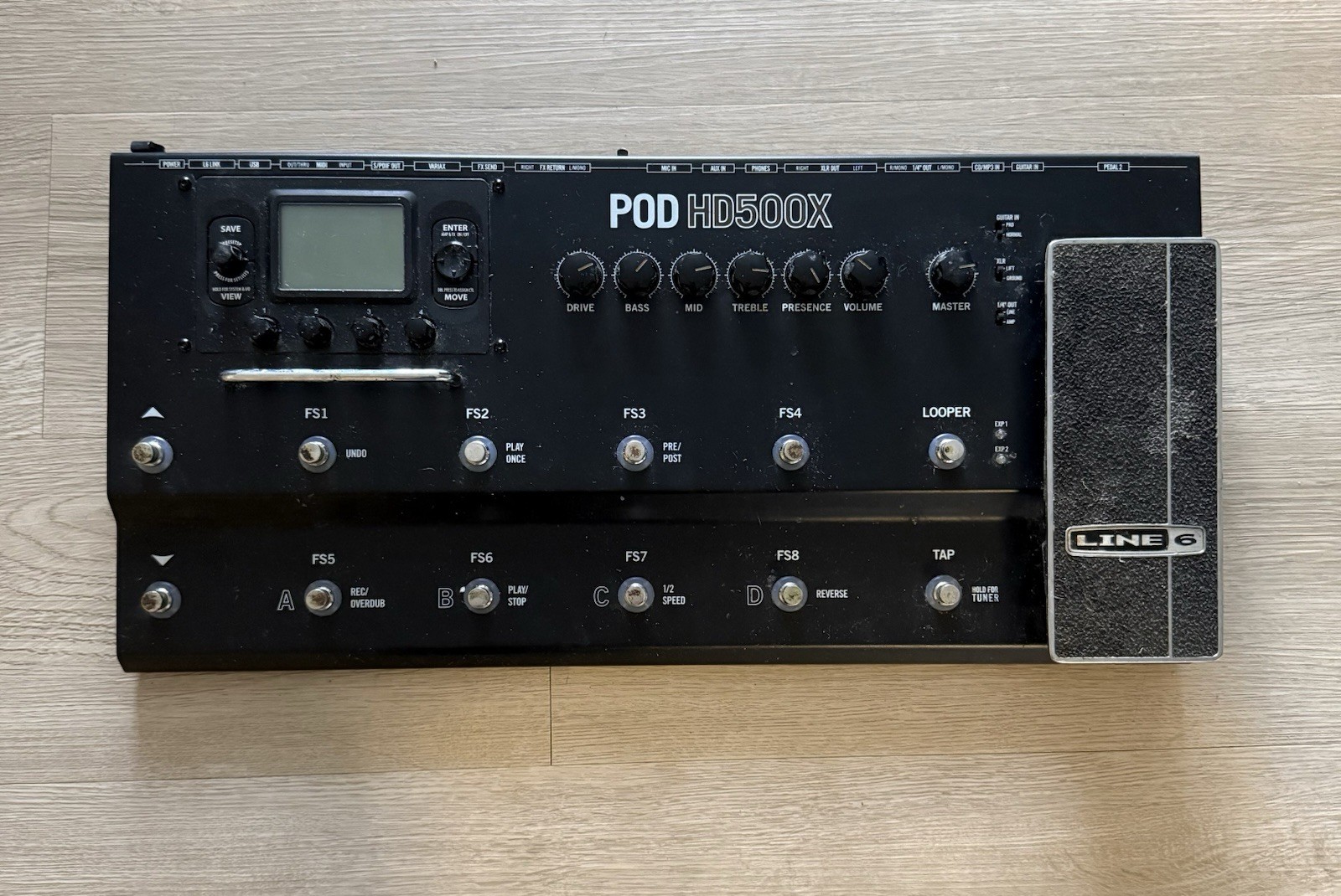 Line 6 POD HD500X Multi-Effects Guitar Processor Pedal Tested Read