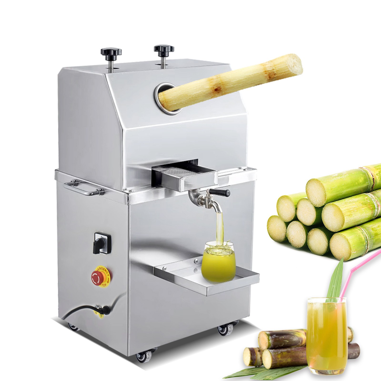 Kolic Commercial Sugarcane Machine Electric Sugar cane Juice Press Machine