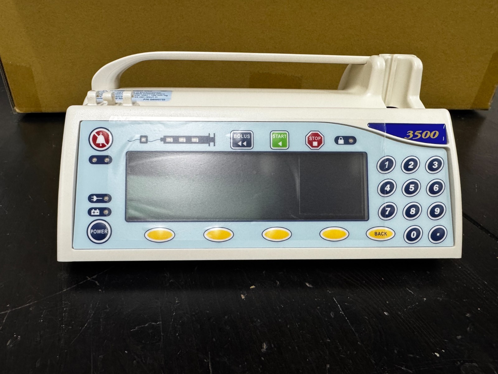 67-2556 G6000737 Medfusion 3500 Top Housing with keypad QTY:1 (Each)