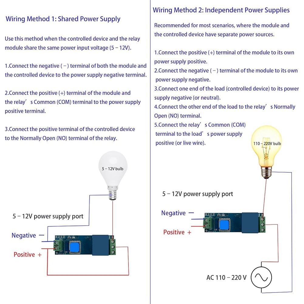 Bluetooth-Compatible Single Channel for PROXIMITY Switch 5-12V for Home Use