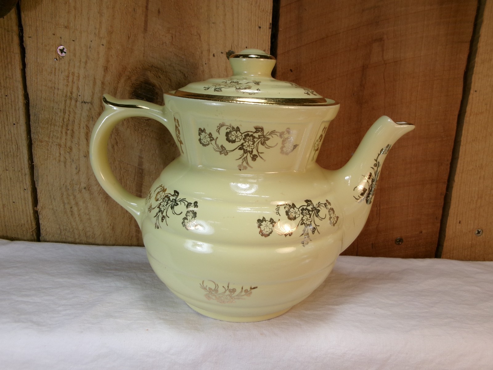 Vintage Drip-O-Lator Ceramic Coffee Pot by Enterprise Aluminum Co.