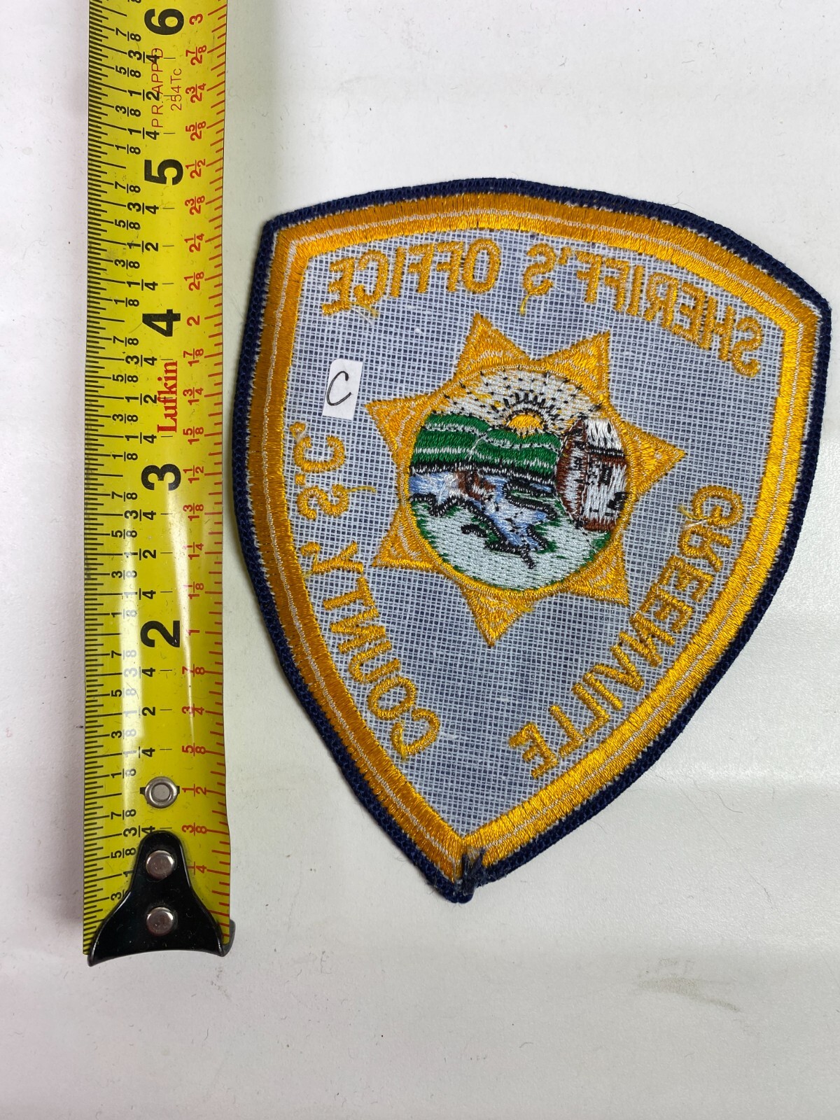 Greenville County Sheriff South Carolina Patch M1C