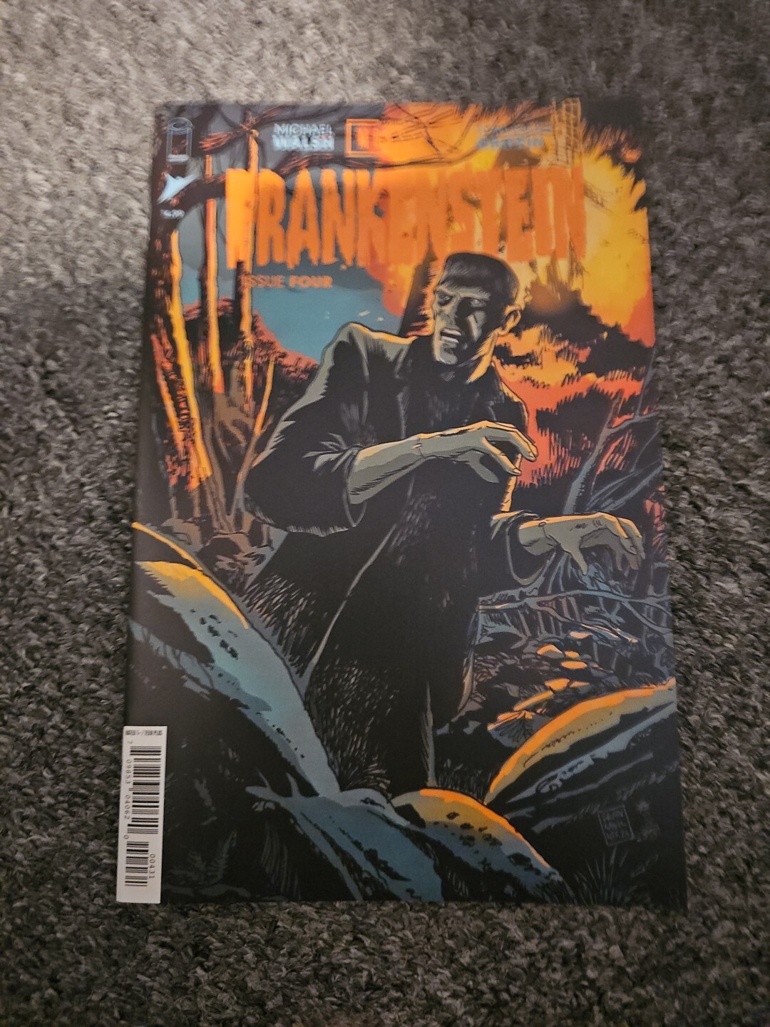 Universal Monsters Frankenstein #4 Cover C 1:10 Francavilla Connecting NM