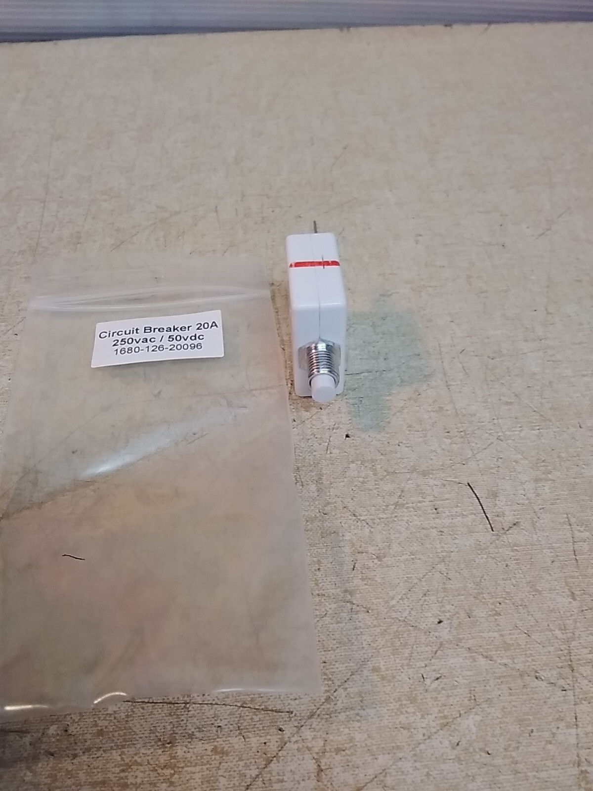 NEW Mechanical products 1680-126-200 20A 250VAC/50VDC  Circuit Breaker