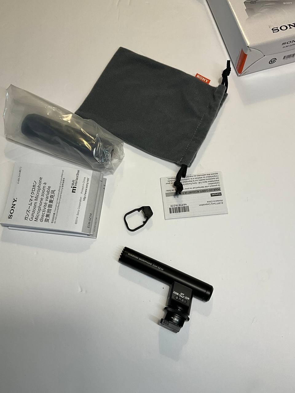 Sony - ECMGZ1M Shotgun Microphone