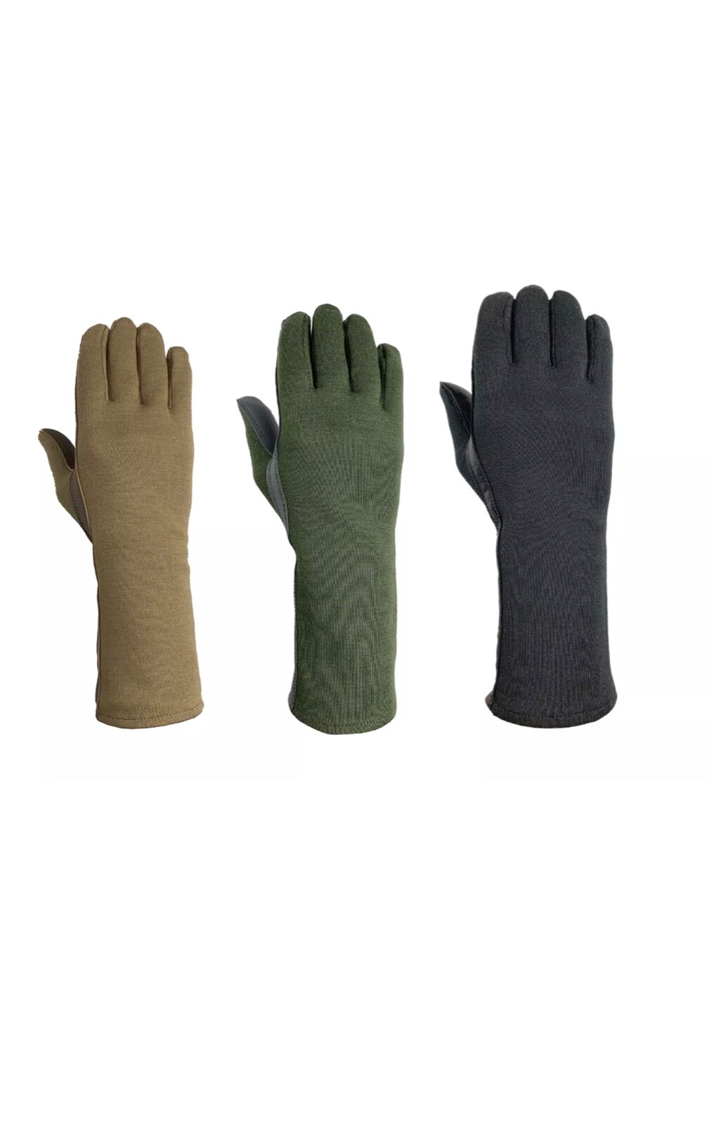 Nomex Flyer's Fire-Resistant Aviator Flight Sheepskin Leather Gloves