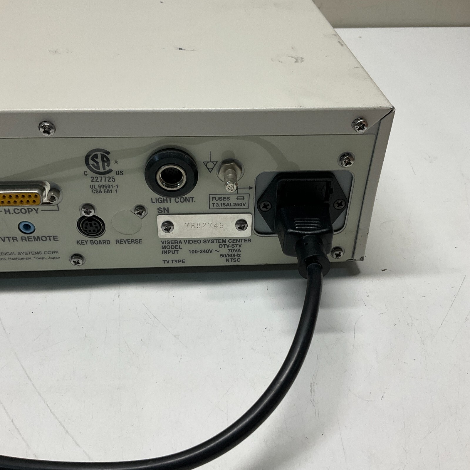 Olympus Visera High Definition Digital Processor OTV-S7V Tested