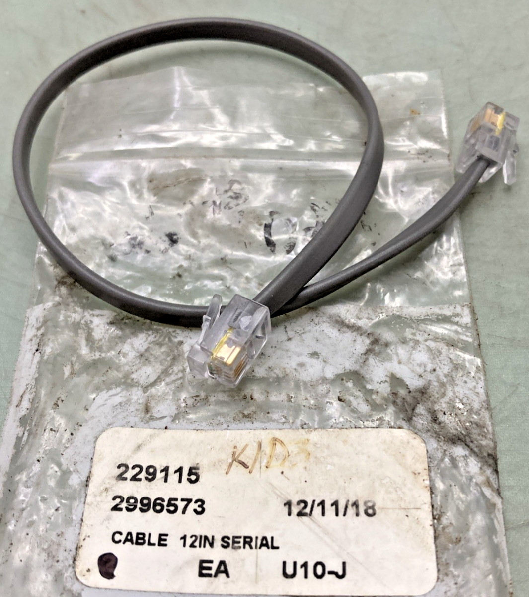 NEW REPLACES STOELTING 229115 CONTROL BOARD TO DISPLAY BOARD CABLE 12"