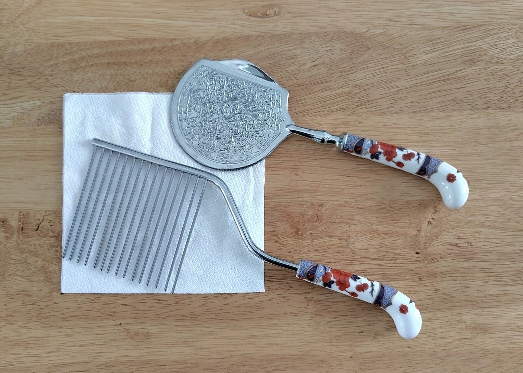 Angle Food Slicer & Cheese Shaver Stainless Steel Very Stylish Set