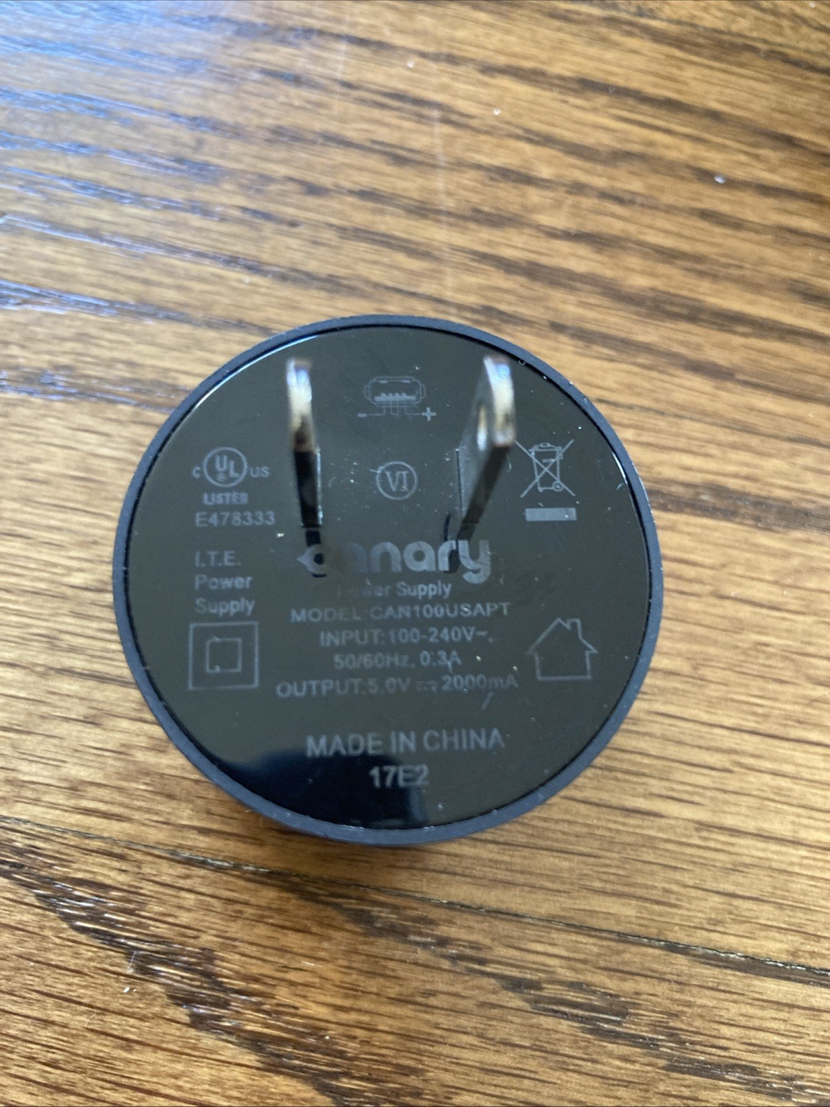 New Original CANARY USB Wall Charger Power Adapter for FLEX HD Security Camera