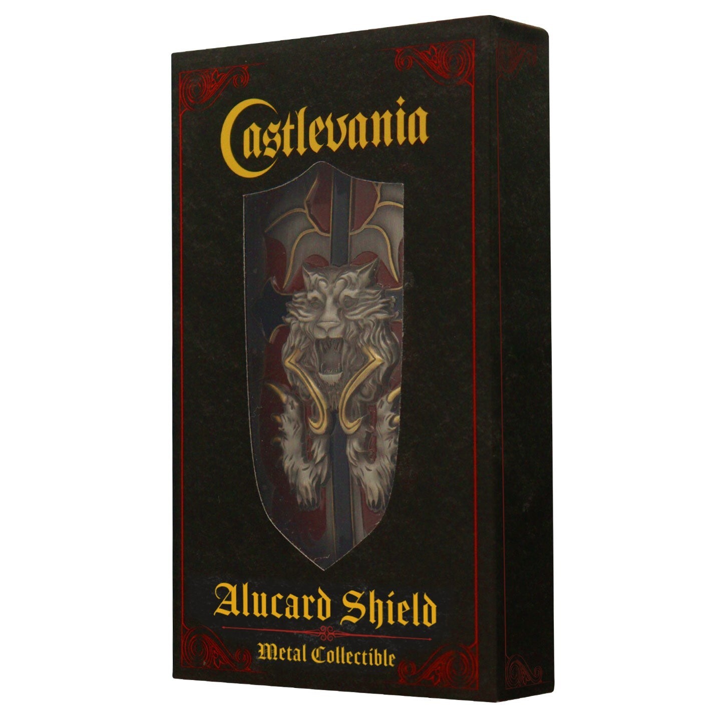 Castlevania Alucard Shield Limited Edition Metal Ingot Official Figure Konami