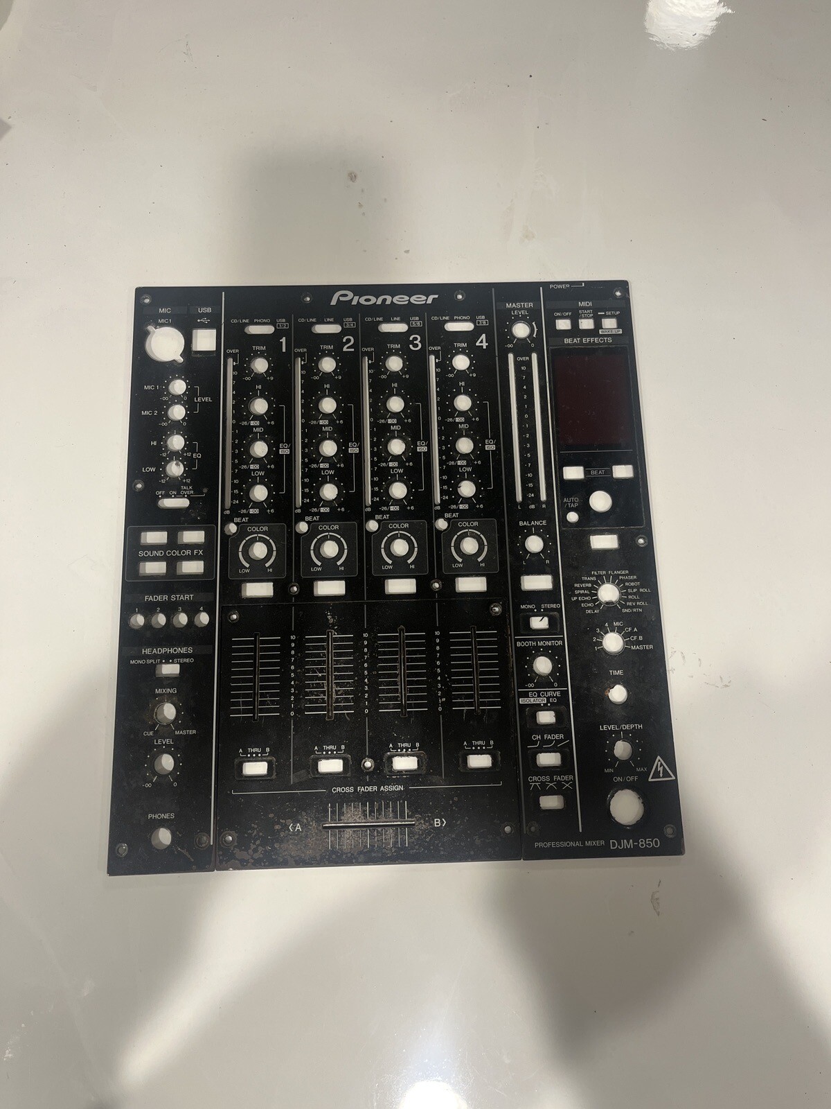 Faceplate for Pioneer  DJM-850