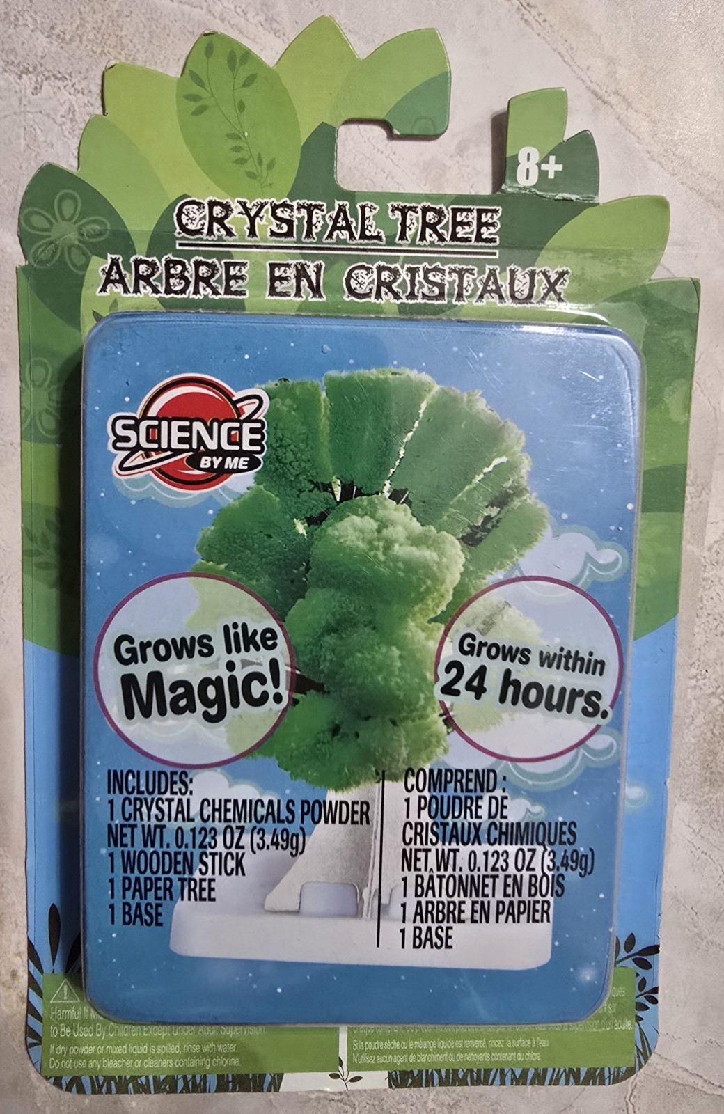 4 Pack Science By Me Crystal Grow Kits – Tree, Llama & Dragon