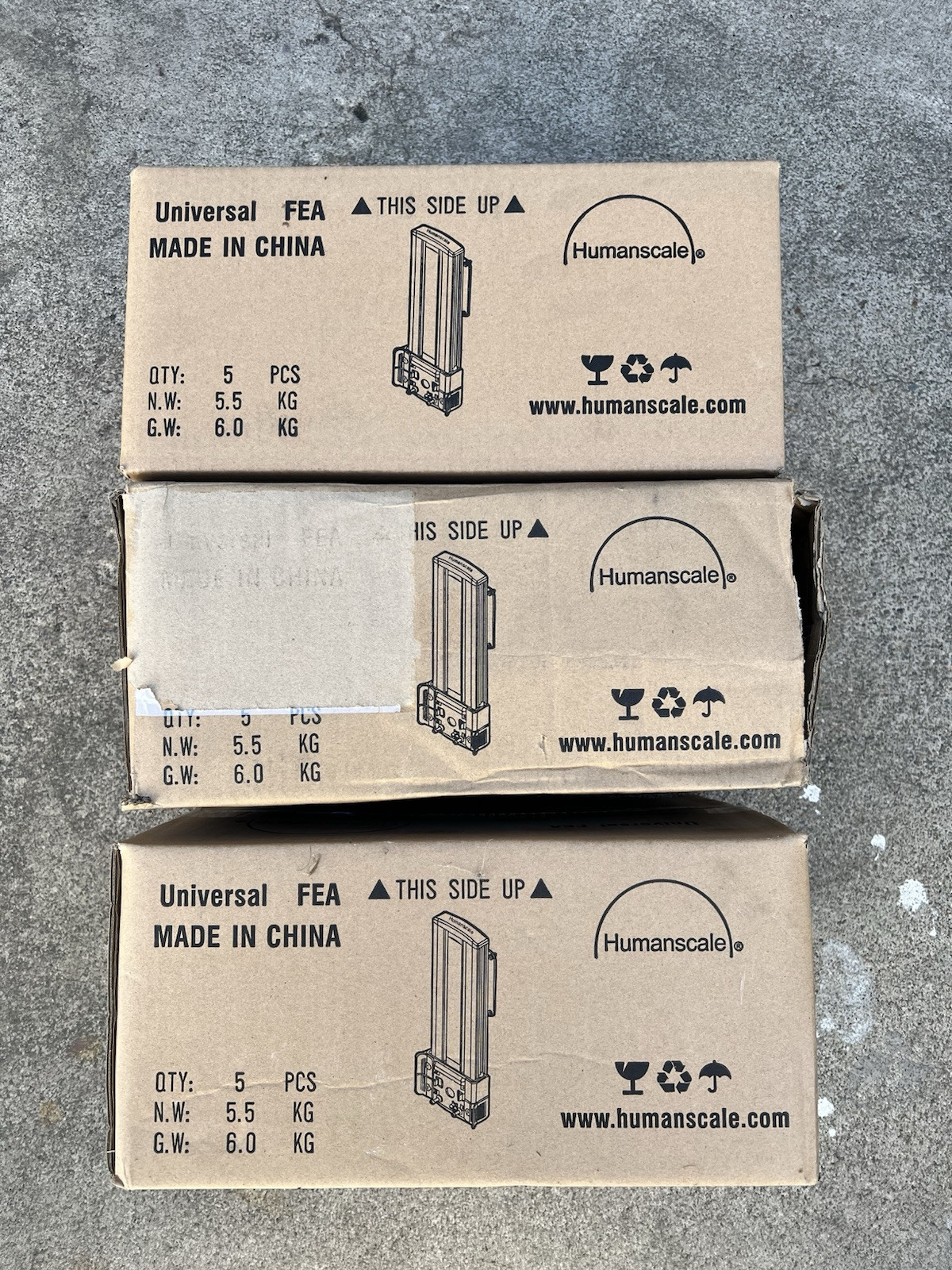 New HUMANSCALE UFEA Universal Front End Adjuster- Open Box