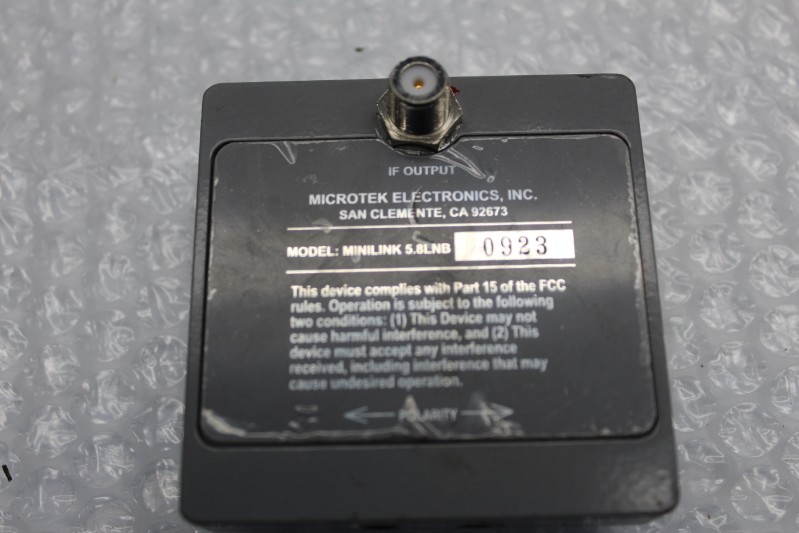 MICROTEK ELECTRONICS 5.8LNB 0923 NSNP