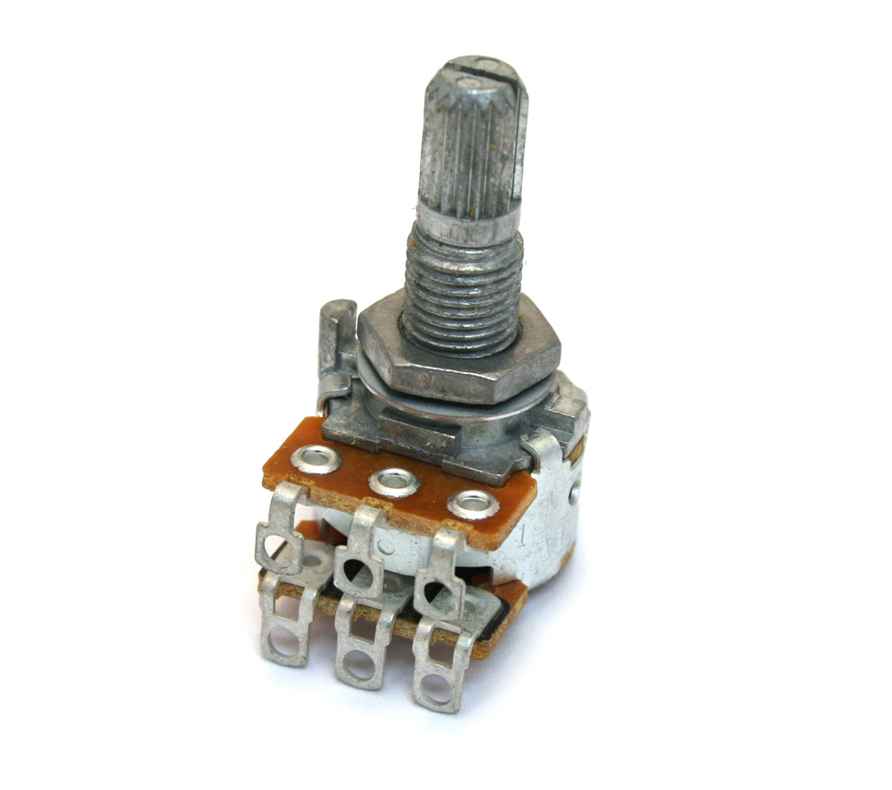 (1) ALPS 500k Pickup Balance/Pan/Blend Control Pot for Guitar/Bass EP-0386-000