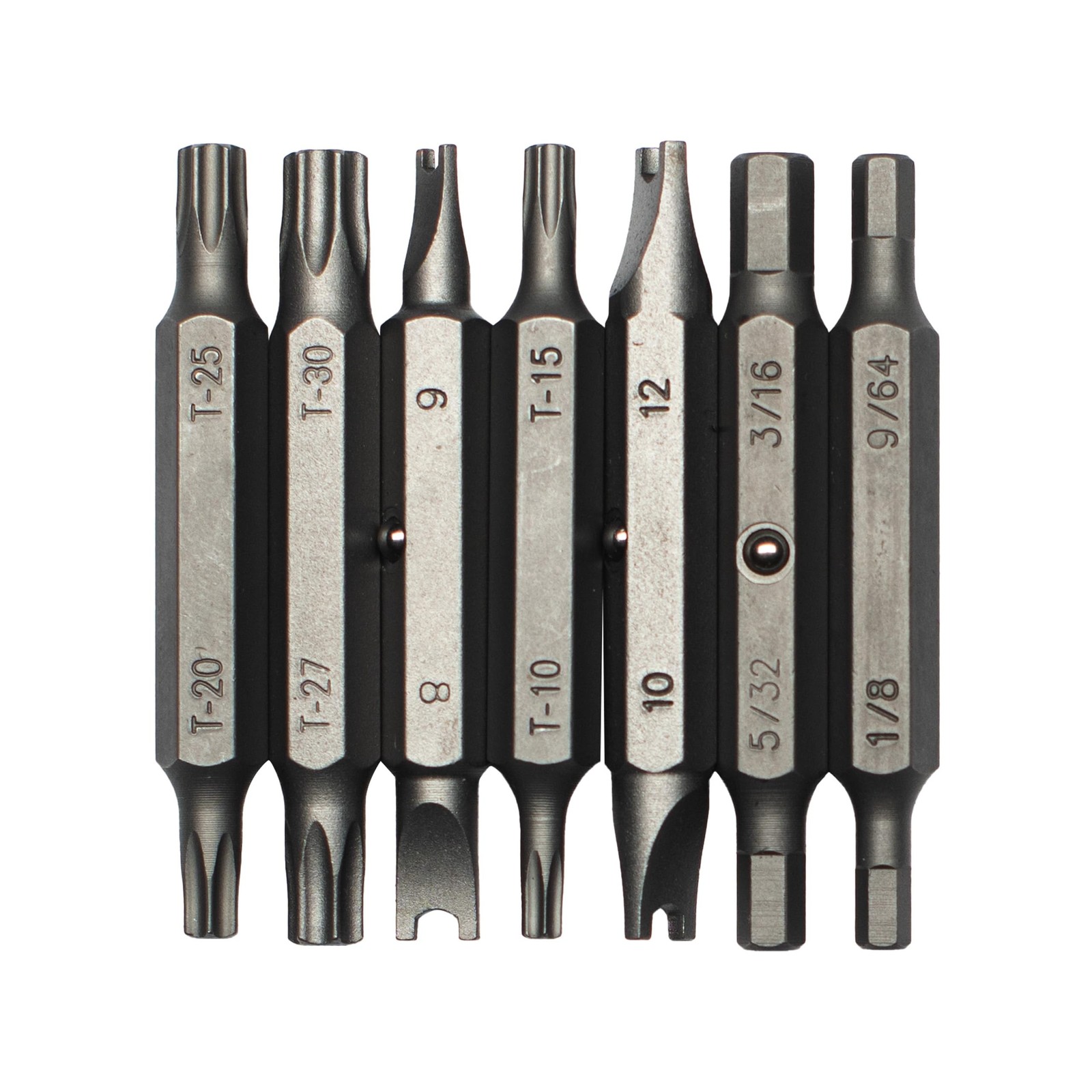 MEGAPRO® Tamperproof Bit Pack | Replacement Multi-Bit Refills | 7 Double-en