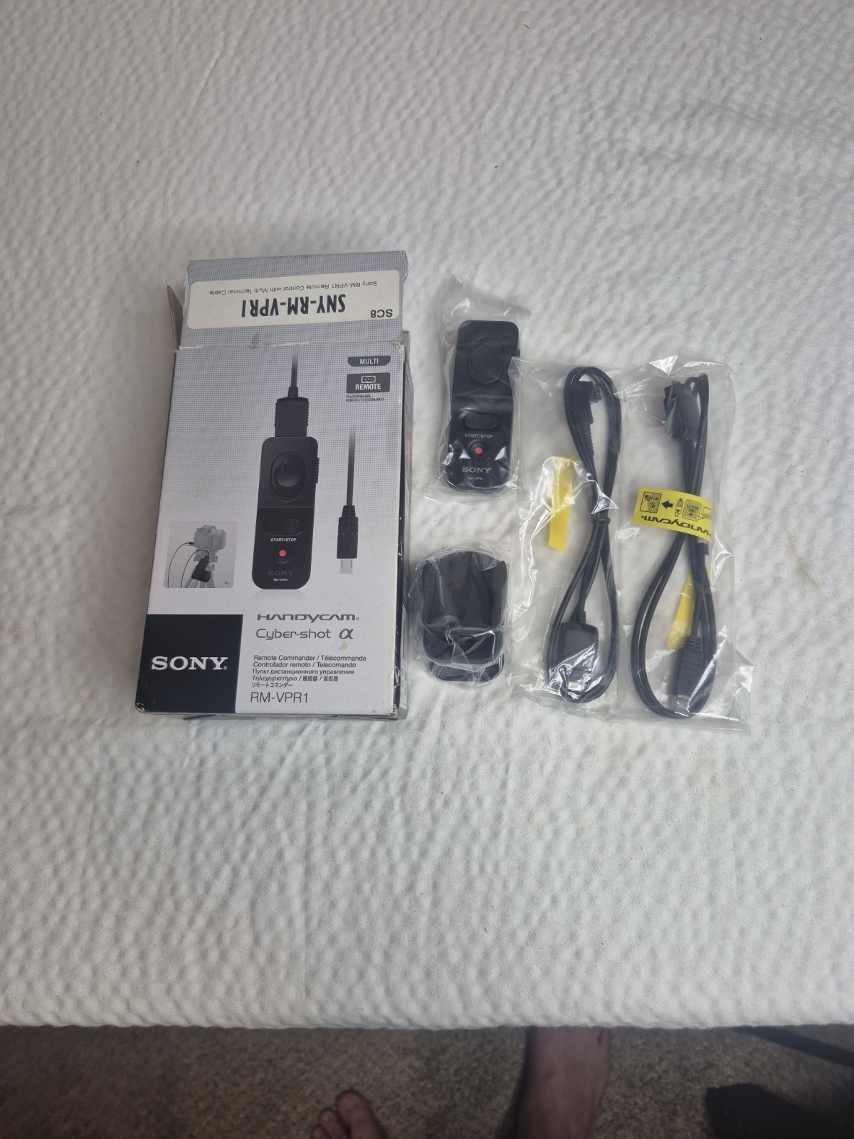Sony RM-VPR1 Remote Commander Wired Remote Control for Handycam Cyber-shot New