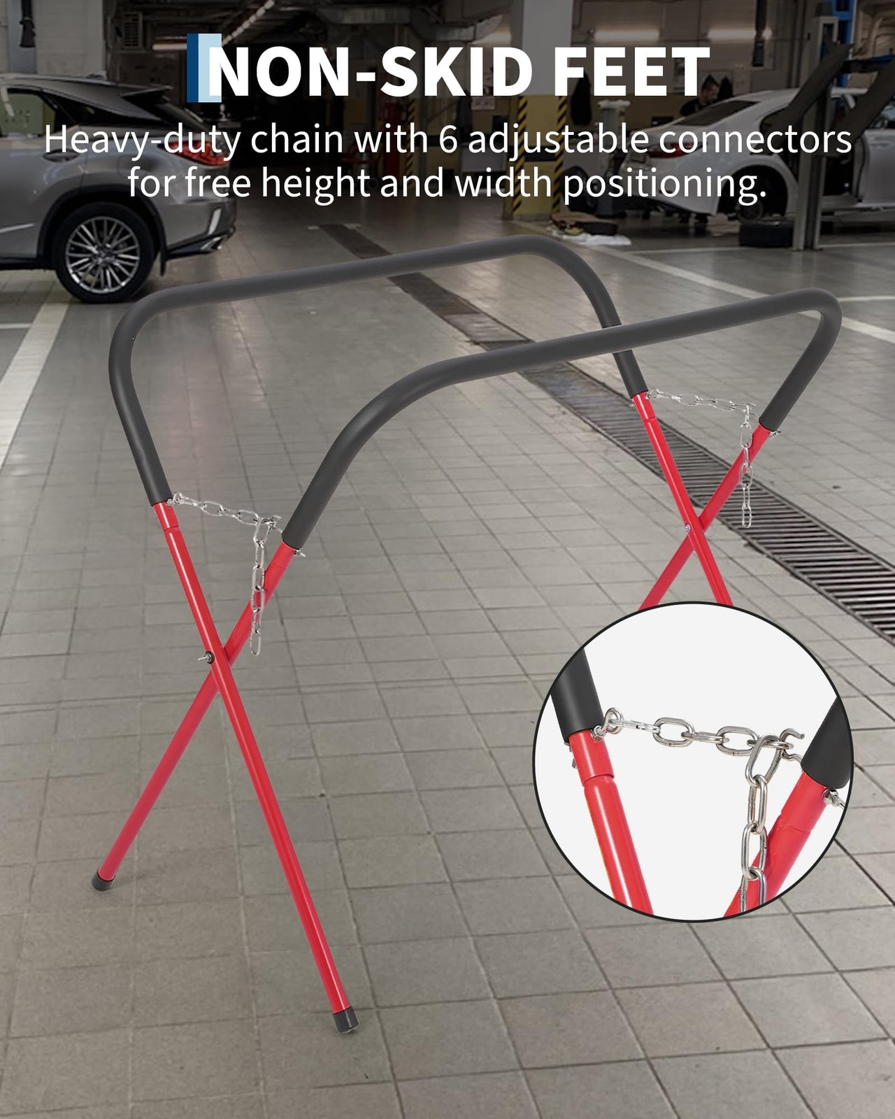 Adjustable Foldable Structure Matches The Automotive Workbench Stand, Heavy Duty