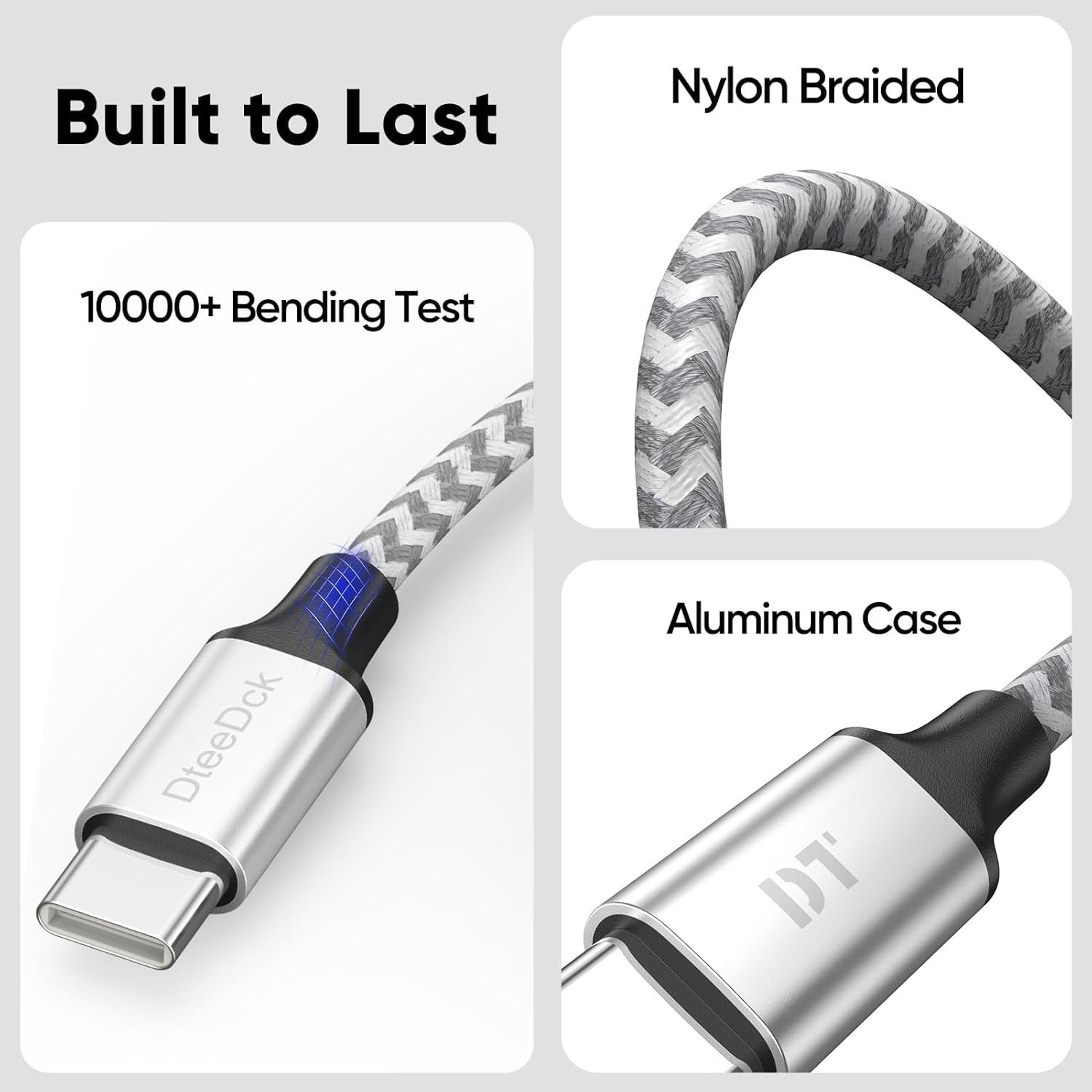 25 ft USB C Cable Extra Long 40W Fast Charging Type C Cord, USBC 2.0 to USB-C Fa