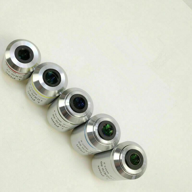 Infinity Long Working Distance Objective Lens for Metallographic Microscope