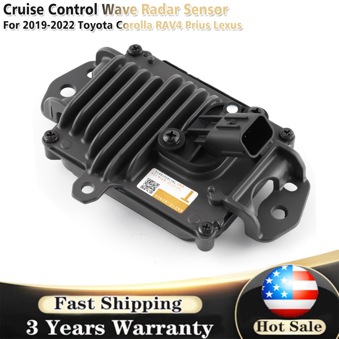 Cruise Control Wave Radar Sensor For 2019-2022 Lexus Toyota Corolla RAV4 Prius