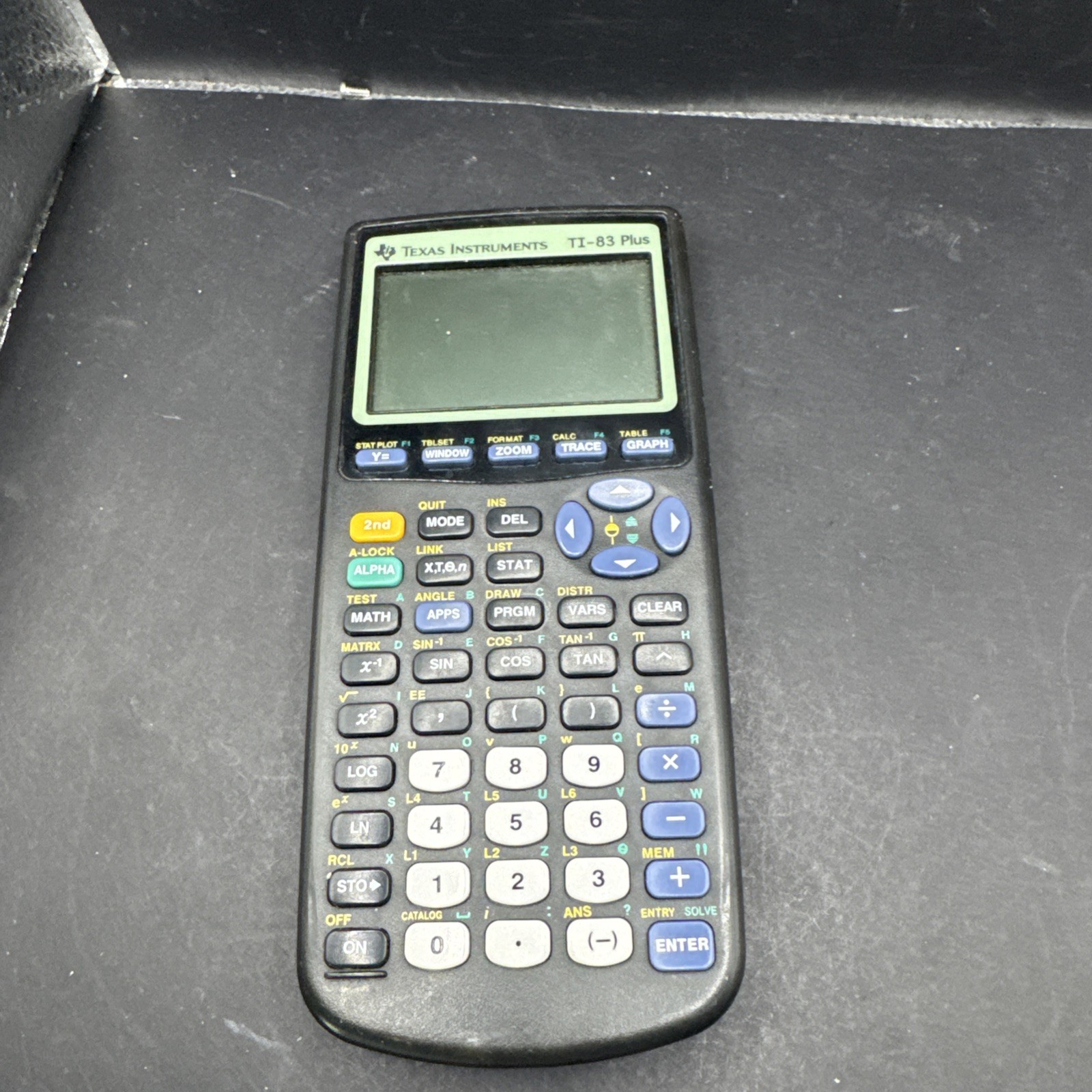 Texas Instruments TI-83 Plus Graphing Calculator  For Parts AS-is