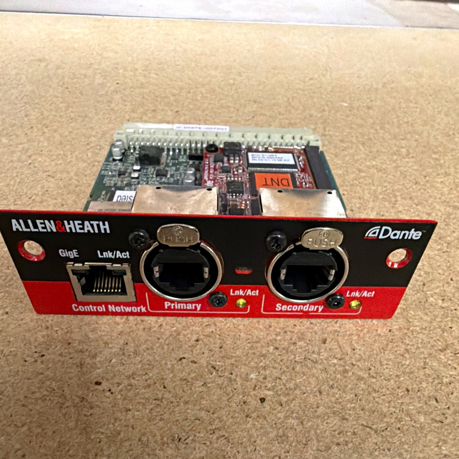 Allen & Heath SQ Dante Mini-YGDAI Card Dante Interface AH-M-SQ-SDANTE64-A